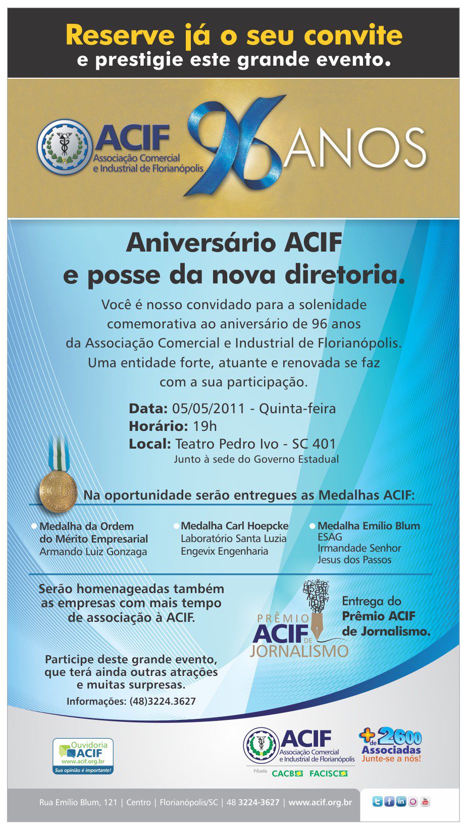 ACIF 96 anos