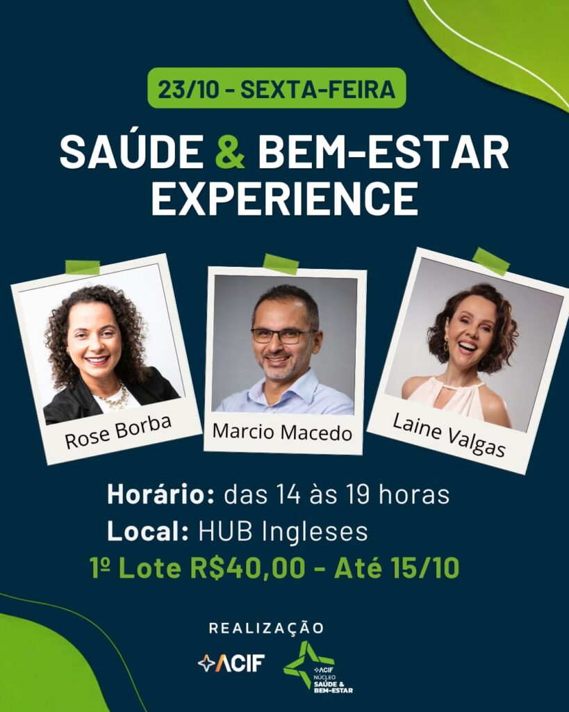 Semana da Saúde e Bem-Estar ACIF 2026