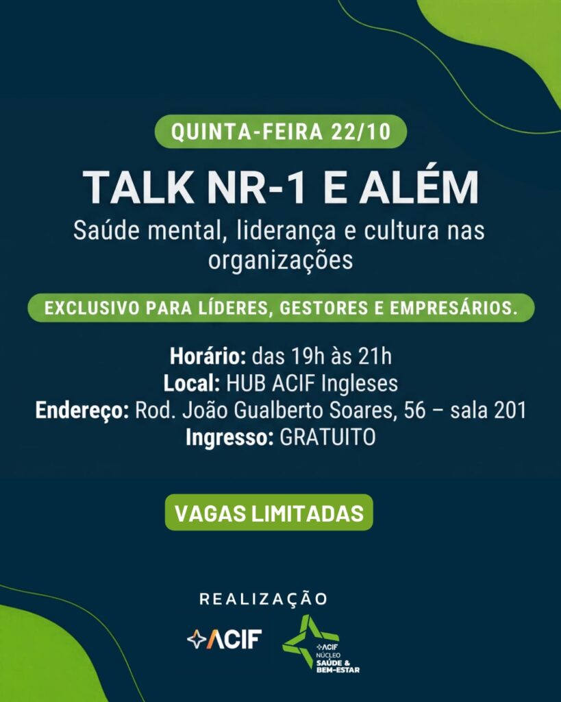 Semana da Saúde e Bem-Estar ACIF 2026